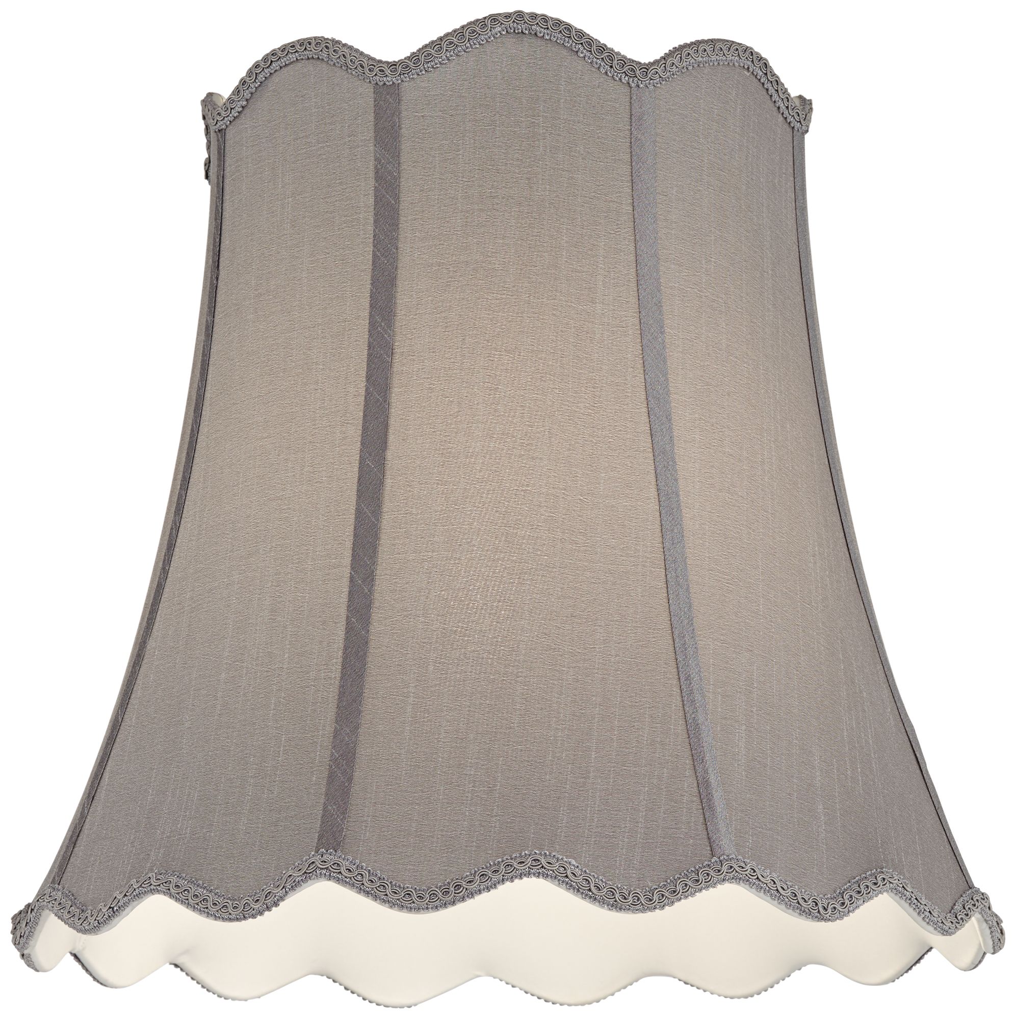 Vintage Scalloped top Imperial Bell Lamp Shade