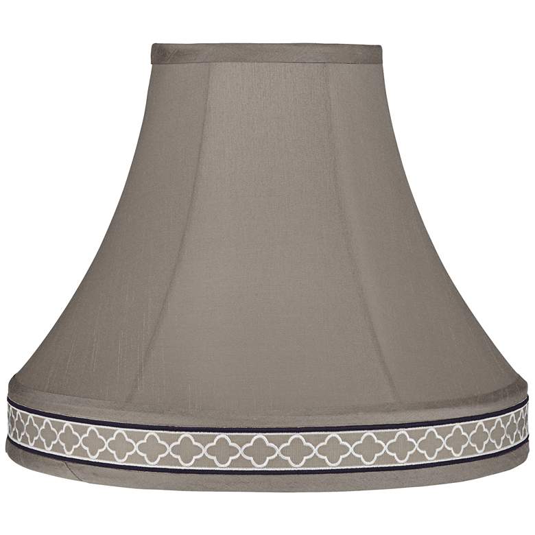 Image 1 Morell Khaki Bell Lamp Shade 6x14x12 (Spider)