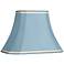 Morell Teal Rectangular Bell Lamp Shade 6.25/8x11/16x12x11