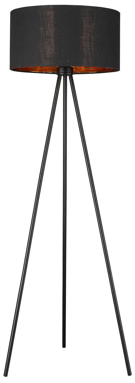 Image 2 Morenci 1-Light Matte Black Floor Lamp more views