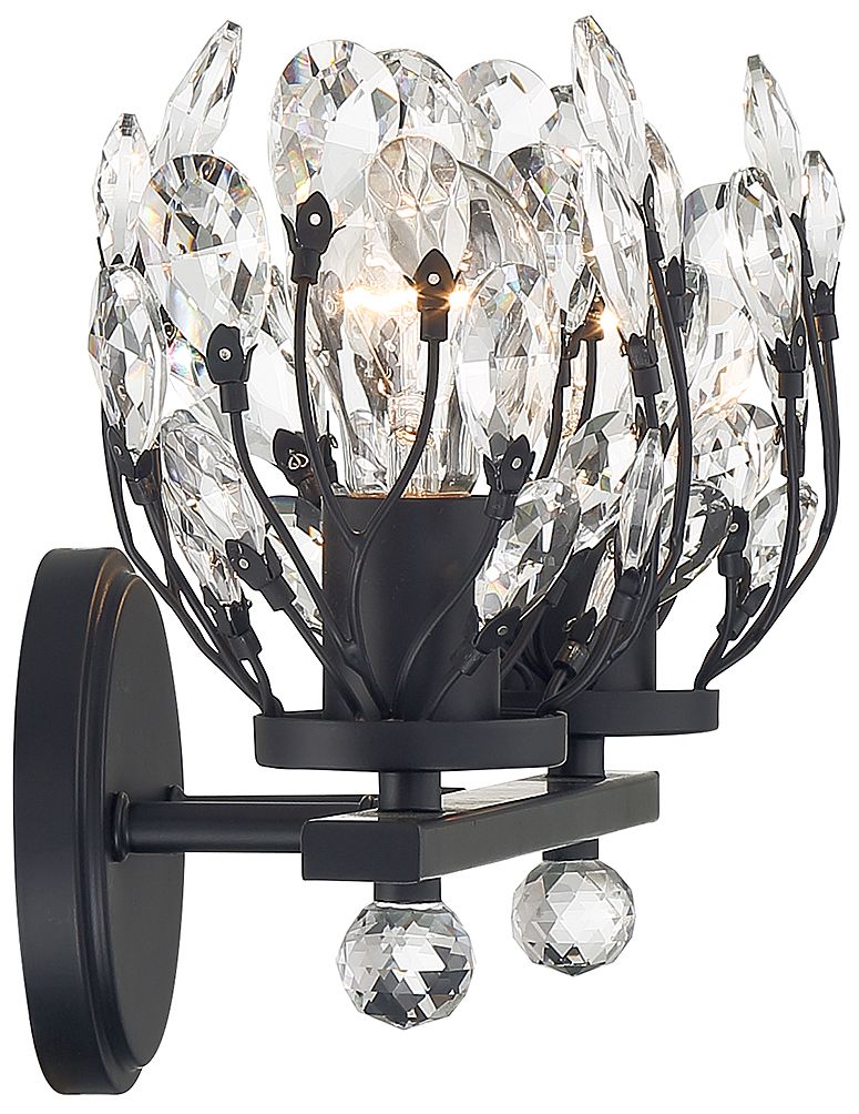 Image 5 Moreno 2-Light Bathroom Vanity Light in Matte Black more views