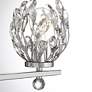 3_Moreno 23 1/2" Wide Chrome Crystal 3-Light Bath Light more views