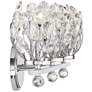 4_Moreno 23 1/2" Wide Chrome Crystal 3-Light Bath Light more views
