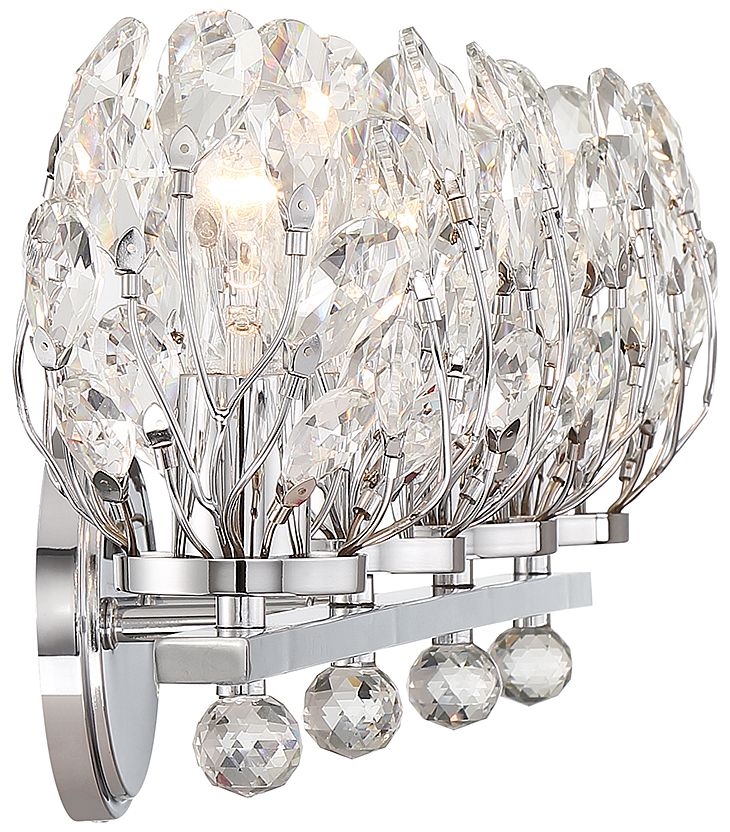 Image 5 Moreno 4-Light Bathroom Vanity Light in Chrome more views