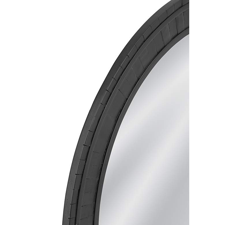 Image 3 Moreno Dusty Black 42" Round Oversized Wall Mirror more views