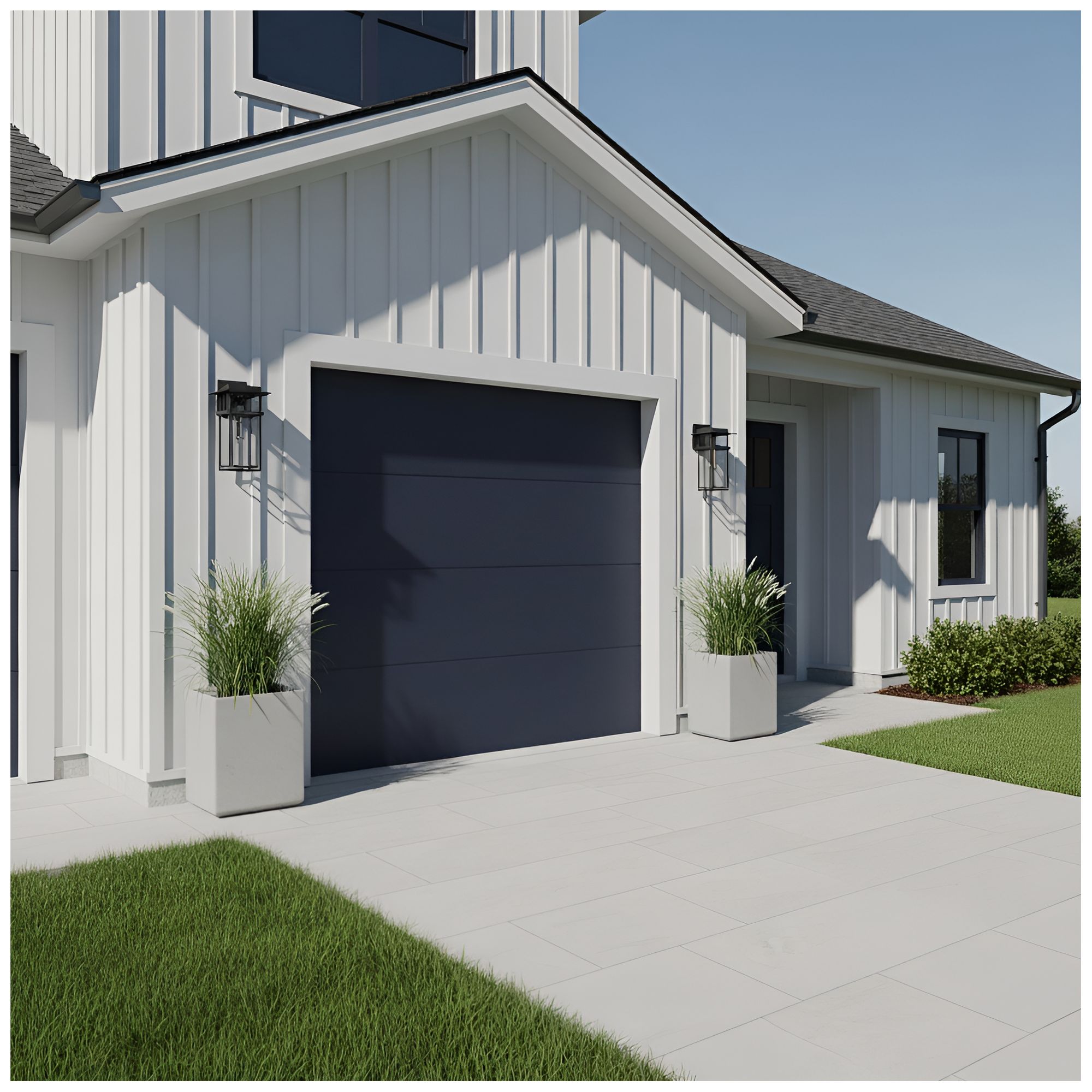 Morgan 1-Light Earth Black Outdoor Wall Lantern