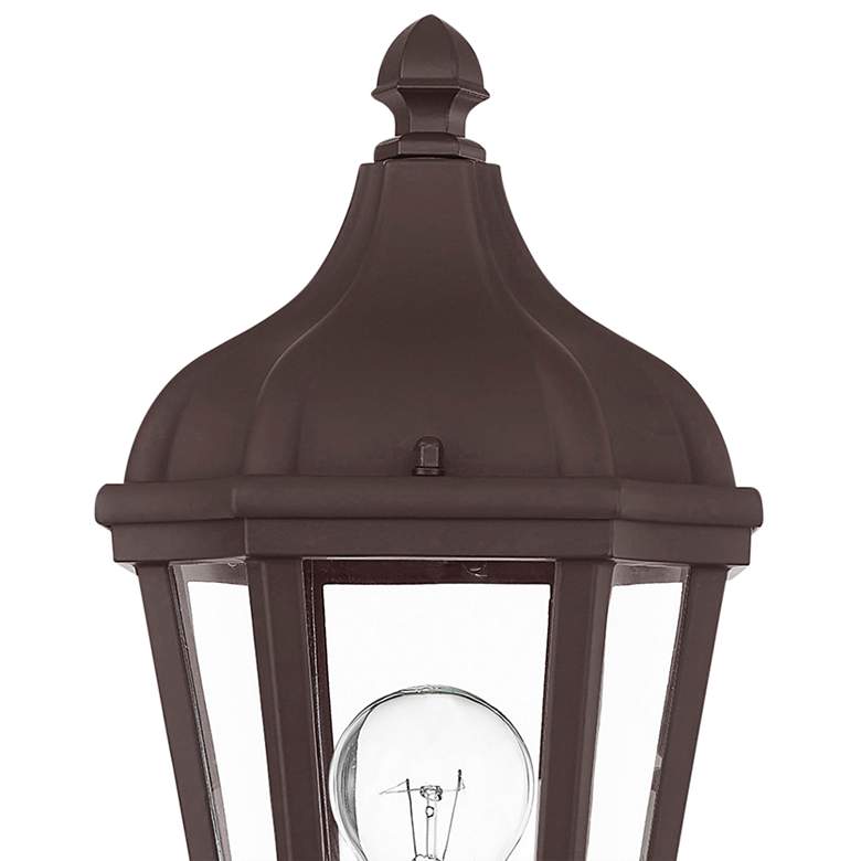 Image 2 Morgan 14 1/4" High Bronze Outdoor Wall Light more views