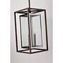 4_Morgan 27 3/4" High Bronze and Stainless Steel Outdoor Hanging Light more views