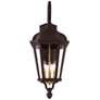 Thumbnail3 of Morgan 29" High Bronze Outdoor Wall Light more views