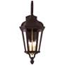 Morgan 29" High Bronze Outdoor Wall Light