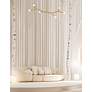 2_Morgan 39.25" Wide 6-Light Aged Brass Finish Pendant more views