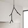1_Morgan 7.75" Wide 5 Light Matte Black Pendant