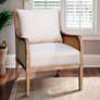 1_Morgan Cane Removable Back Cushion Accent Chair