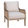 6_Morgan Cane Removable Back Cushion Accent Chair more views