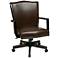 Morgan Espresso Bonded Leather Manager's Desk Chair