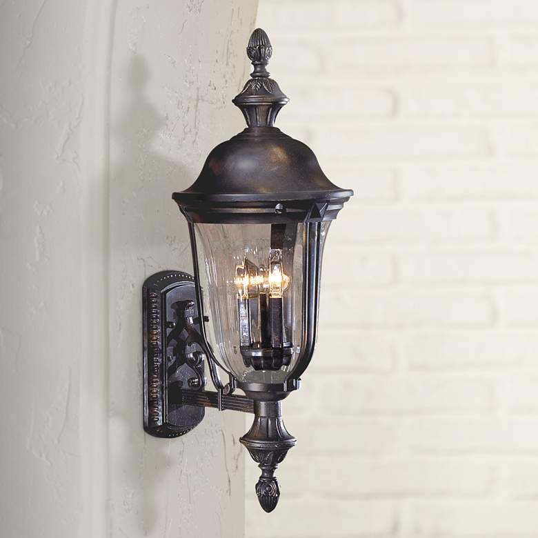 Image 1 Morgan Park Collection Outdoor 26" High Wall Lantern