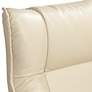 Thumbnail4 of Morgan Stucco Faux Leather Swiveling Recliner and Ottoman more views