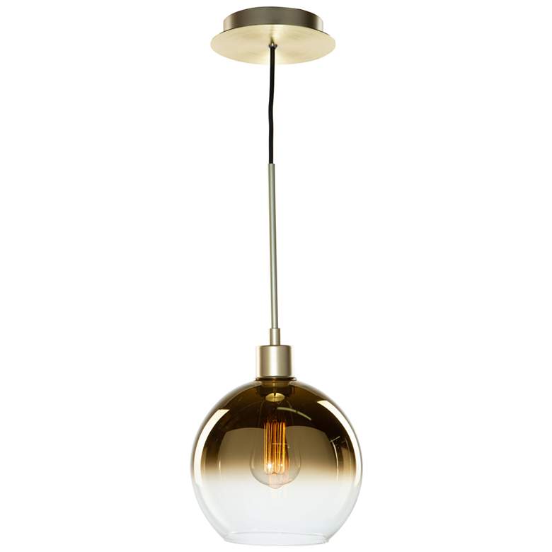 Image 1 Morning Mist 15.5" Wide Gold Pendant
