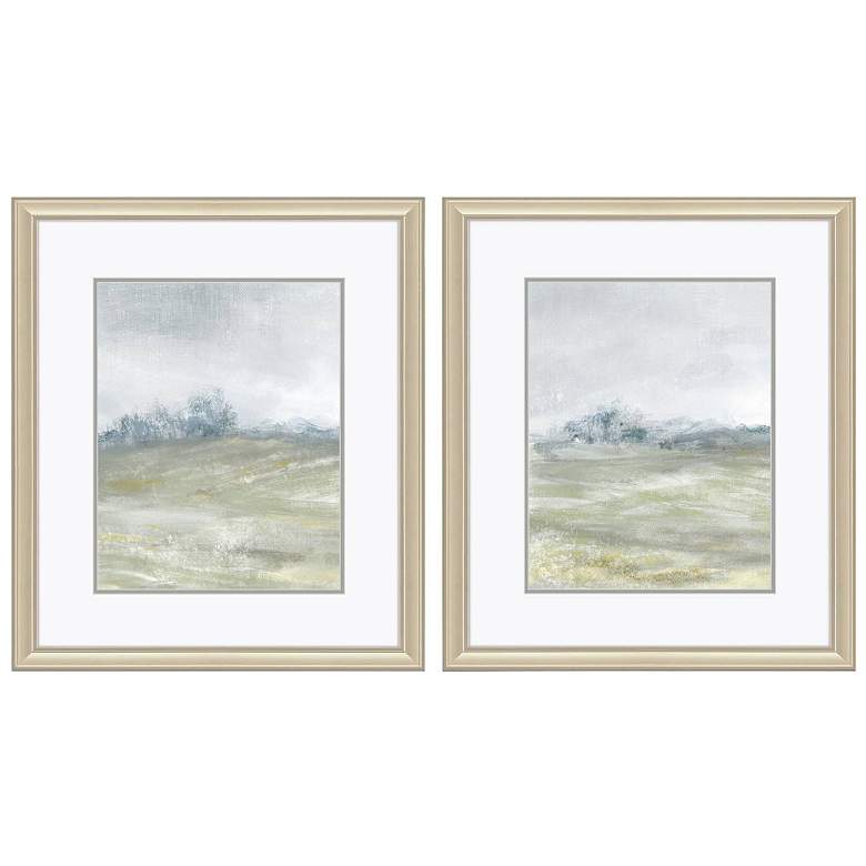 Image 1 Morning Mist 18"W x 21"H Framed Art Set of 2