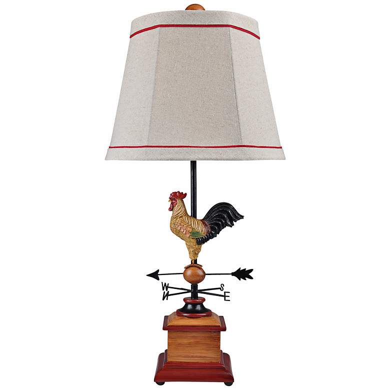 Image 1 Morning Rooster Table Lamp