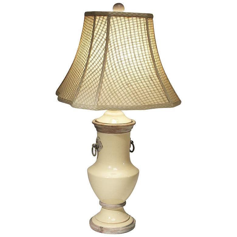Image 1 Morningside Yellow Ceramic Table Lamp by The Natural Light