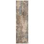 Thumbnail2 of Moroccan Celebration 2'2" x 7'6" Grey/Beige Indoor Rug