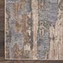 Thumbnail3 of Moroccan Celebration 2'2" x 7'6" Grey/Beige Indoor Rug more views