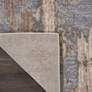 Thumbnail4 of Moroccan Celebration 2'2" x 7'6" Grey/Beige Indoor Rug more views