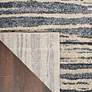 4_Moroccan Celebration 5'3" x 7'3" Blue/Beige Indoor Rug more views
