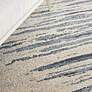 5_Moroccan Celebration 5'3" x 7'3" Blue/Beige Indoor Rug more views