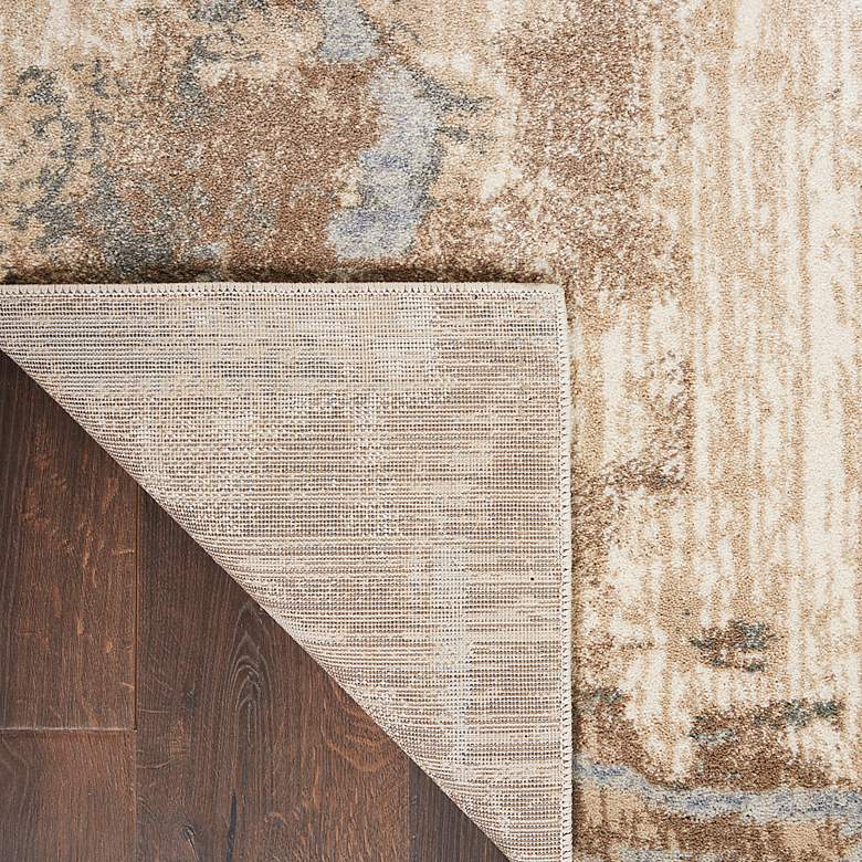 Image 4 Moroccan Celebration 5'3" x 7'3" Grey/Beige Indoor Rug more views