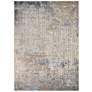 2_Moroccan Celebration 5'3" x 7'3" Ivory/Grey Indoor Rug