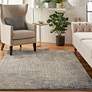 1_Moroccan Celebration 5'3" x 7'3" Ivory/Grey Indoor Rug