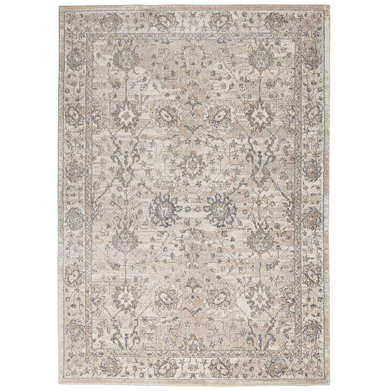 Image 2 Moroccan Celebration 5'3" x 7'3" Ivory/Sand Indoor Rug