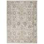 2_Moroccan Celebration 5'3" x 7'3" Ivory/Sand Indoor Rug
