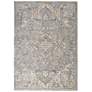 2_Moroccan Celebration 5'3" x 7'3" Silver Center Indoor Rug