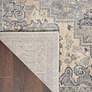 4_Moroccan Celebration 5'3" x 7'3" Silver Center Indoor Rug more views