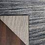 4_Moroccan Celebration 5'3"x7'3" Blue/Grey Ombre Indoor Rug more views