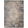 2_Moroccan Celebration 5'3"x7'3" Grey/Slate Indoor Rug