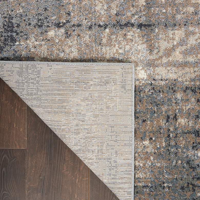 Image 4 Moroccan Celebration 5'3"x7'3" Grey/Slate Indoor Rug more views
