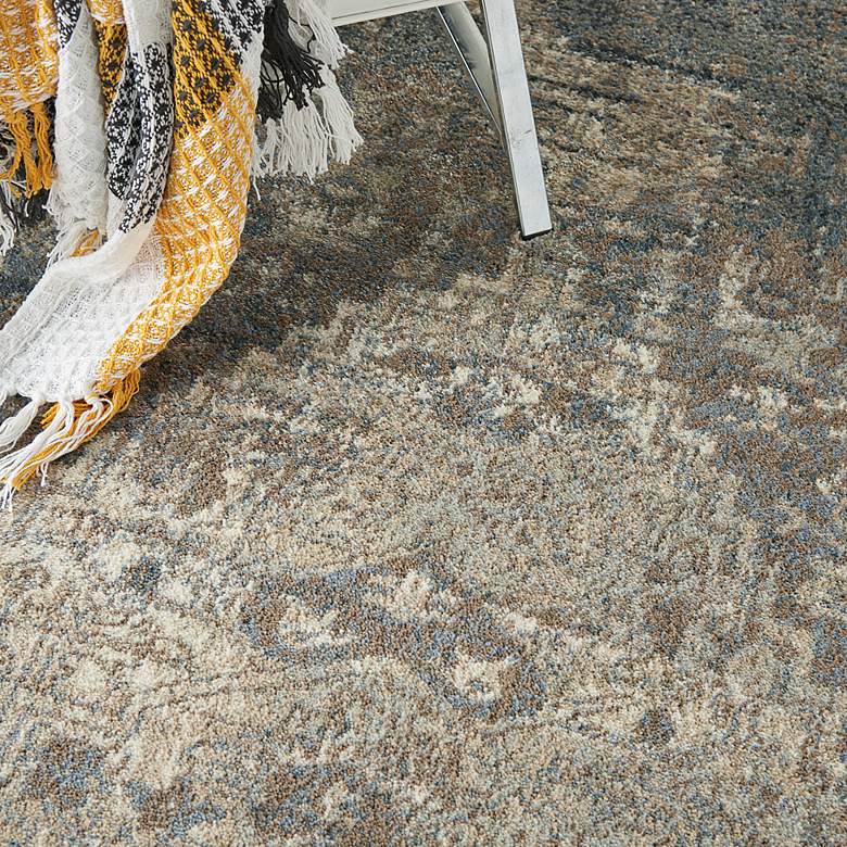 Image 5 Moroccan Celebration 5'3"x7'3" Grey/Slate Indoor Rug more views