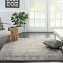 1_Moroccan Celebration 5'3"x7'3" Ivory/Slate Indoor Rug