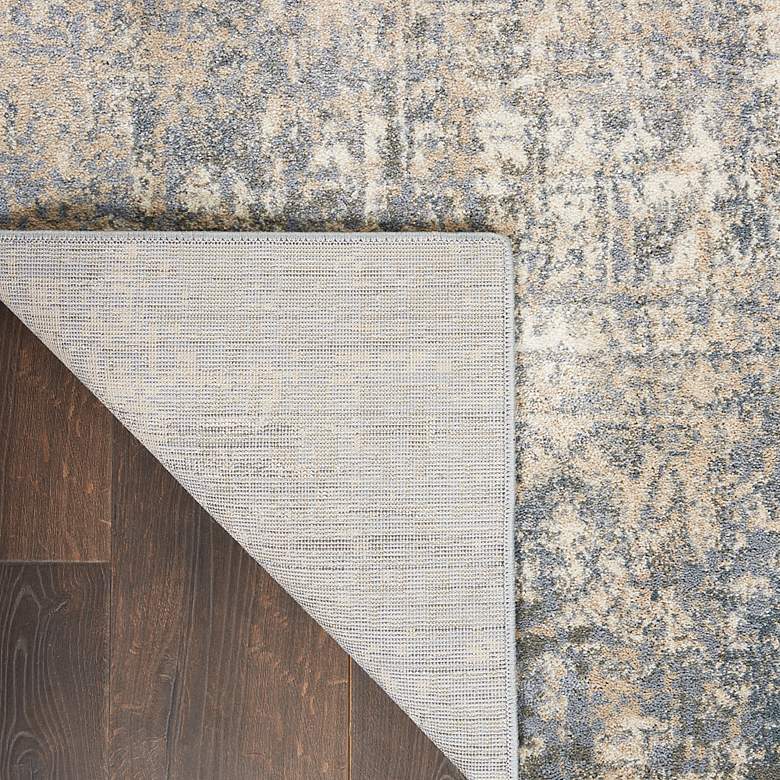 Image 4 Moroccan Celebration 5'3"x7'3" Ivory/Slate Indoor Rug more views