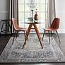 1_Moroccan Celebration 5'3"x7'3" Navy Center Indoor Rug