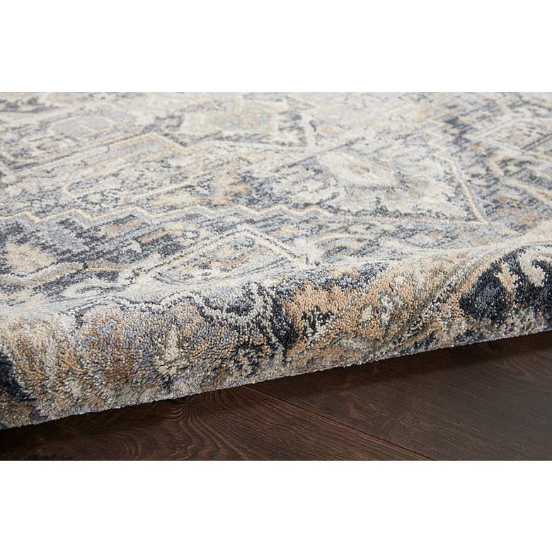 Image 5 Moroccan Celebration 5'3"x7'3" Navy Center Indoor Rug more views