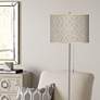 Thumbnail1 of Moroccan Diamonds Brushed Nickel Pull Chain Floor Lamp