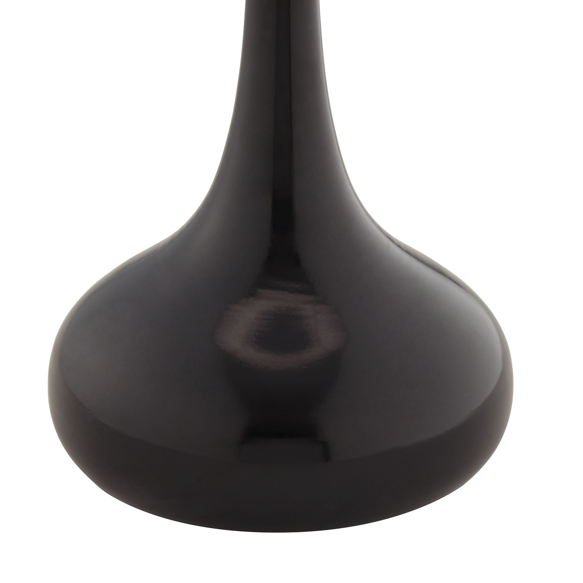 Image 3 Moroccan Diamonds Giclee Black Droplet Table Lamp more views