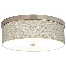 Image1 of Moroccan Diamonds Giclee Energy Efficient Ceiling Light