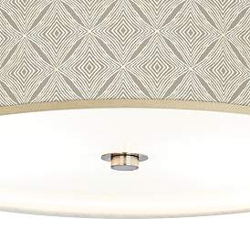 Image3 of Moroccan Diamonds Giclee Energy Efficient Ceiling Light more views