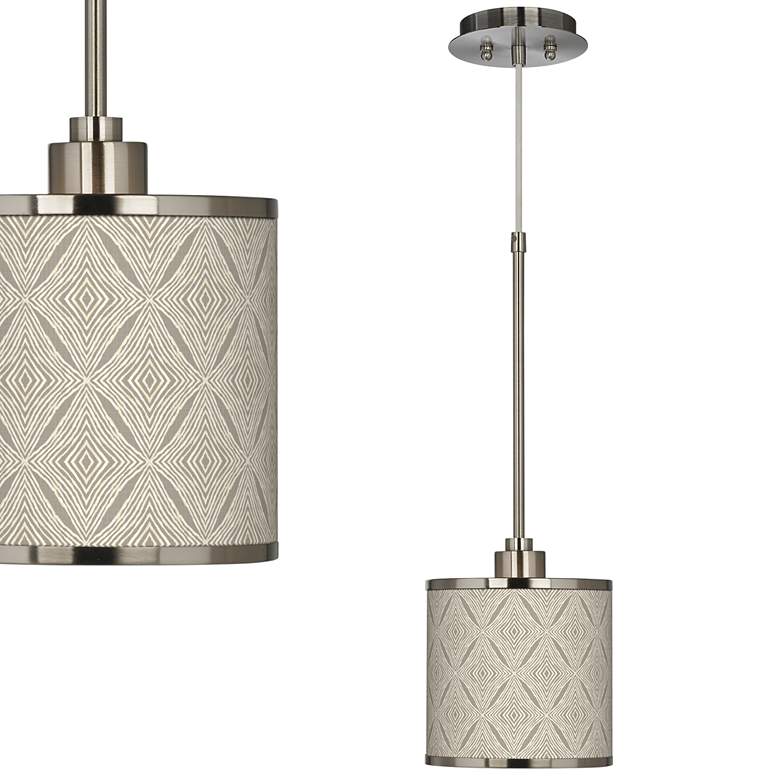 Image 1 Moroccan Diamonds Giclee Glow Mini Pendant Light